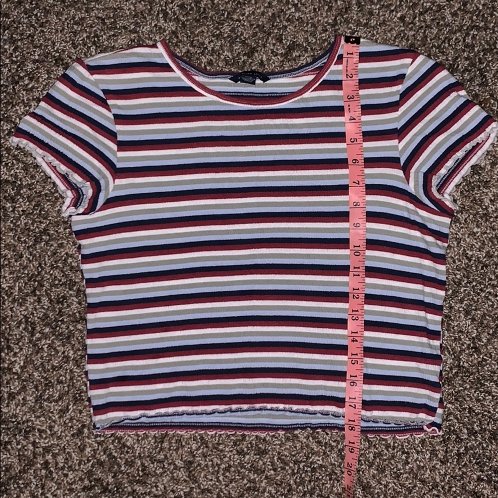 american eagle lettuce edge top